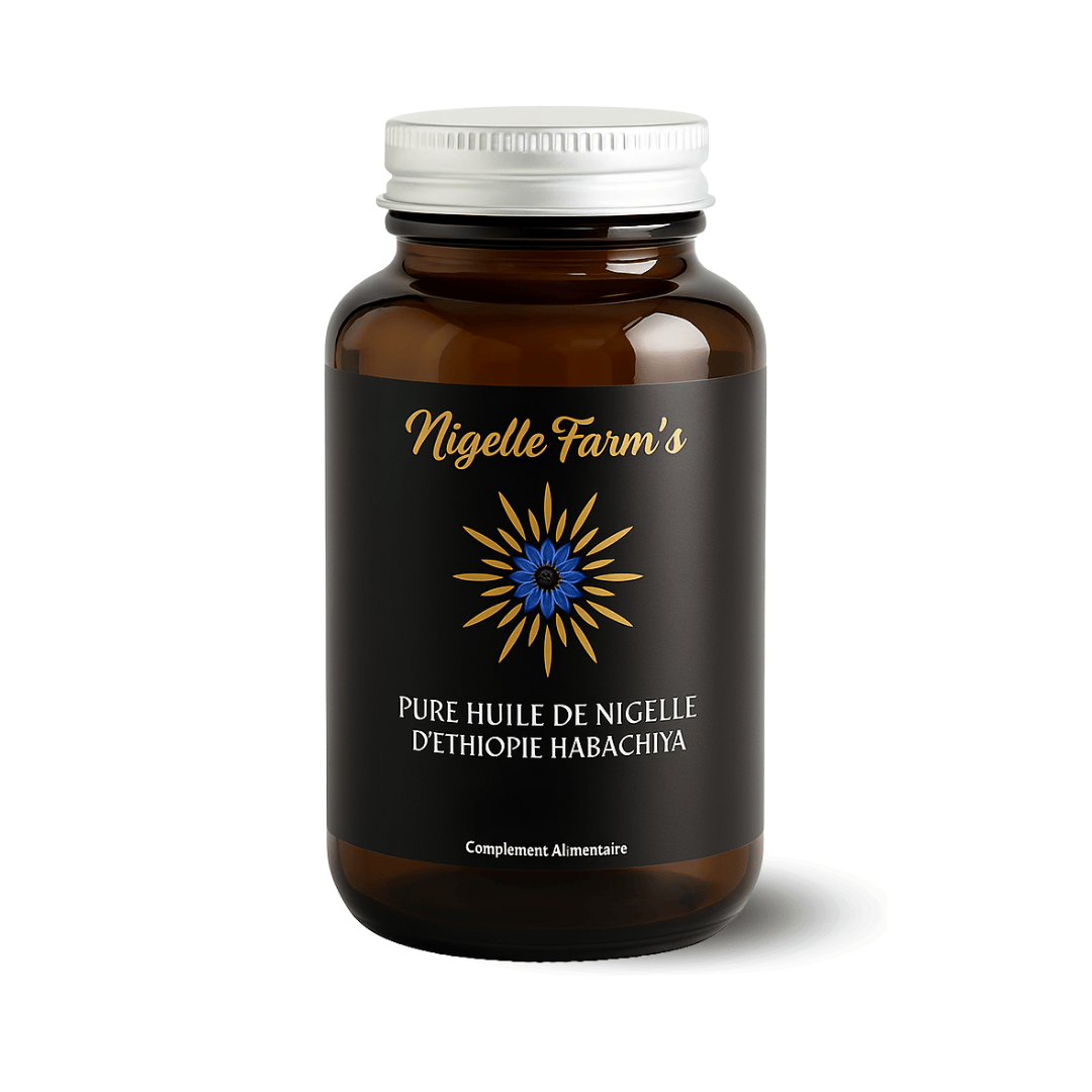 60 Capsules d’Huile de Nigelle Habashiya Nigelle Farm's